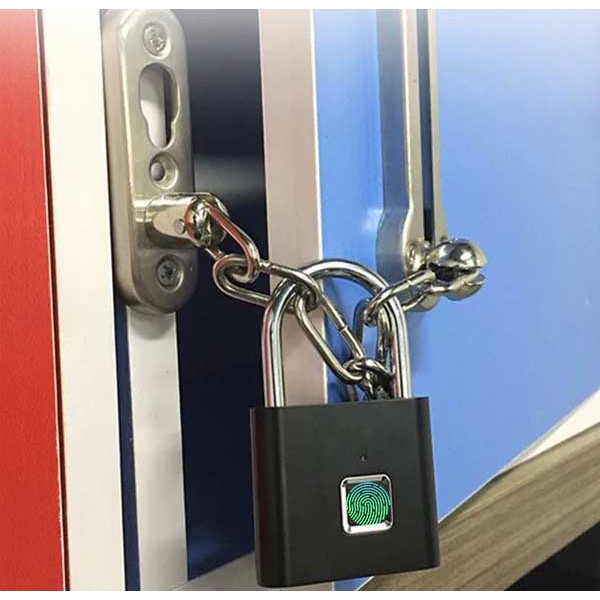 Lucchetto con Lettore impronte Digitali