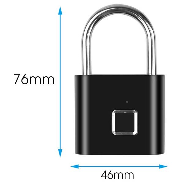 Lucchetto con Lettore impronte Digitali