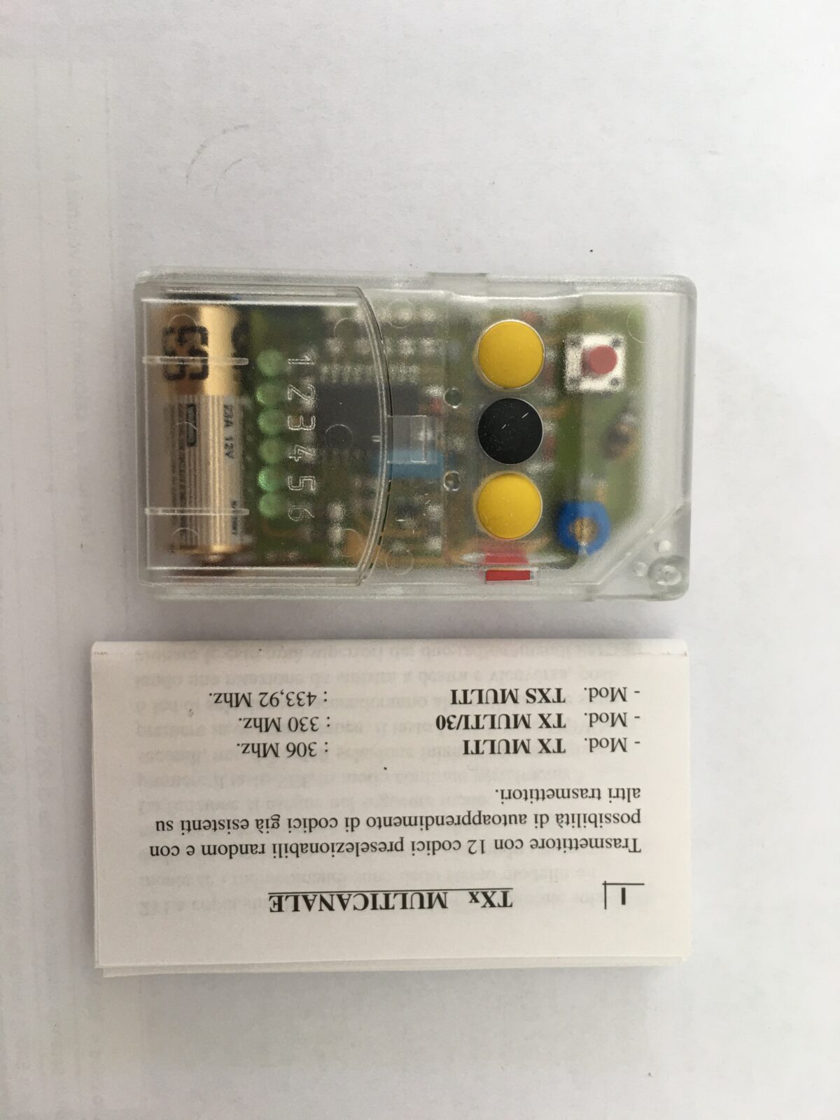 Trasmettitore TX MULTI 306 MHz - immagine 1