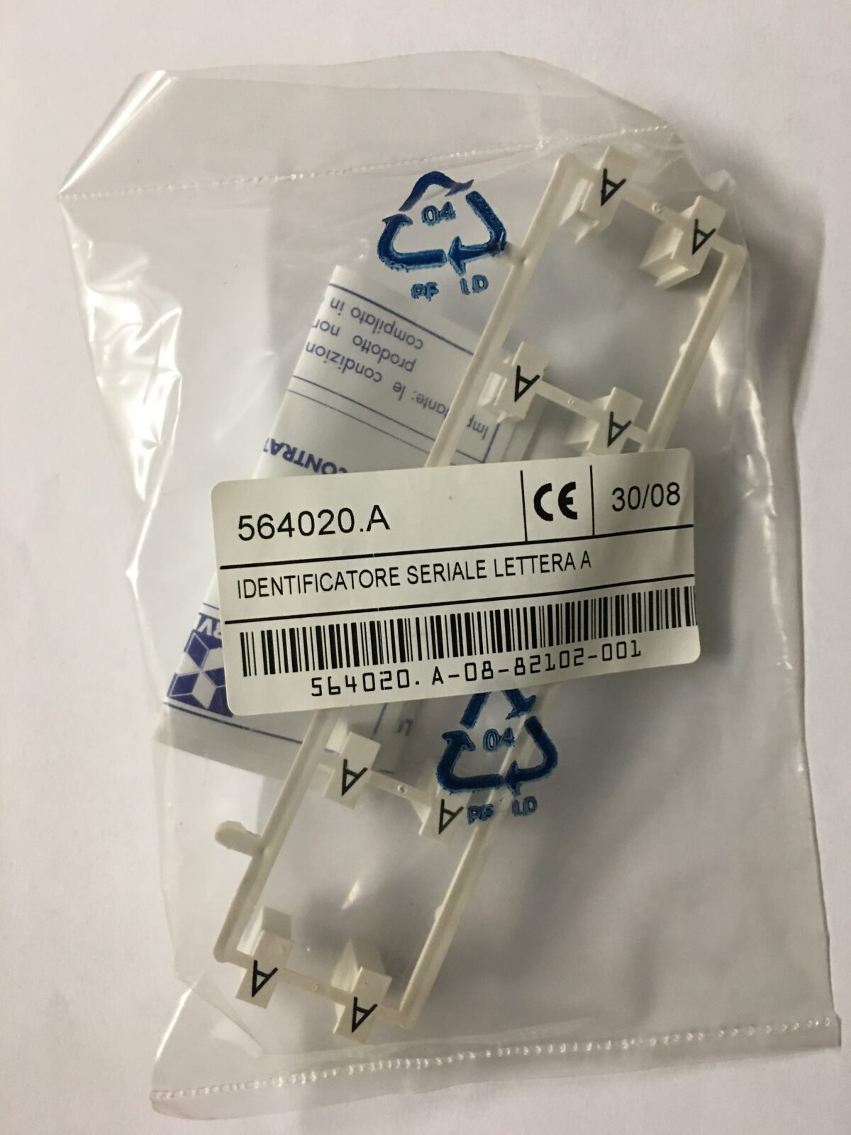 Identificatore "A" sistema seriale (pezzo) - immagine 1