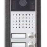 HPV/2 VR Placca videocitofonica antivandalo  a 2 pulsanti