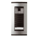 HPV/1 ST Placca videocitofonica 1 puls.grigio antracite