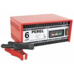 AC06 Caricabatterie per Auto 12 V al piombo acido, 230 mm x 175 mm x 115 mm