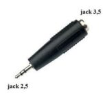 Adattatore Audio 2.5mm M/3.5mm F Wimitech