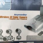 Set videosorveglianza wireless da interno con 4 telecamere a colori
