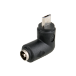 Adattatore 90° da micro USB a presa DC