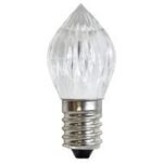 Lampada Led bianca chiara E14 0,5W, 24V, Votive Lyvia