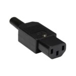 Connettore tripolare AC volante 10A femmina