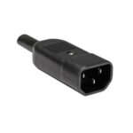 Connettore tripolare AC volante 10A maschio