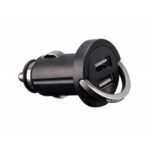 Alimentatore da auto con due uscite USB