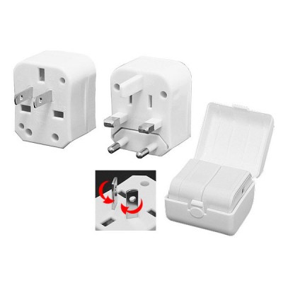 Adattatore universale da viaggio per spine di rete con custodia