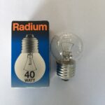 Lampada ad incandescenza a sfera chiara 122 14117 40W, E27 Radium