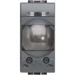 Interruttore IR passivi, uscita relè 2A res/2A ind, 230Vac, 200W antracite Bticino