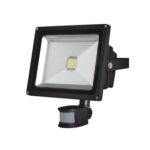 Proiettore Led per esterno con sensore PIR, 30W,3000K,230Vac