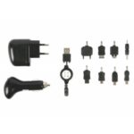 Caricabatteria da viaggio universale 3 in 1