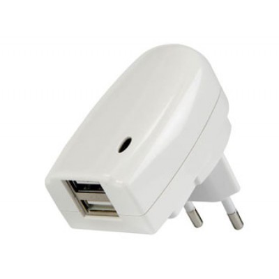 Alimentatore switching con doppia uscita USB-5Vdc/2A