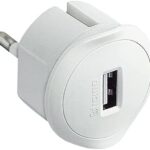 Kit- Adattatore spina standard tedesca presa USB 1,5A bianco Bticino