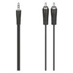 Cavo Hama audio video 3,5mm M a 2xRca M,  1,5mt nero