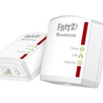 Kit 2 adattatori Powerline, 500 Mbit/s, Porta Fast Ethernet Plug and play FRITZ