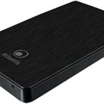 Box esterno Hard Disk 2.5'' SATA USB3.0 Alluminio nero Atlantis