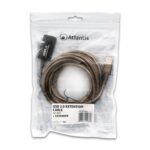 Cavo prolunga USB-2.0 A/A-M/F+Extender segnale 5mt Atlantis