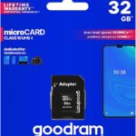 Scheda di memoria micro SD Card HC 16 GB classe 10+ Adattatore