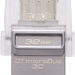 Flash Drive "Duo" USB3.1+Type-C 32GB Data Traveler micro trasparente Kingston