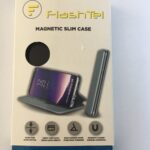 Custodia a libro con magnete orizzontale dedicata per Samsung Galaxy A22 5G colore nero