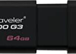 Flash Drive USB3.0 64GB DT100G3/64GB Data Traveler nero Kingston
