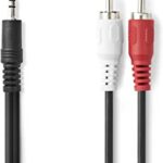 Cavo Audio/Stereo SP 3.5mm Maschio a 2xRCA Maschio 2 mt Nedis
