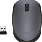 Logitech M170 Mouse wireless , 2.4 GHz con ricevitore Nano USB nero