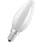 Lampadina a LED Parathom Classic E14 C35 Regol. Filamento Opal Candela ghiaccio 4.8W 470lm Osram