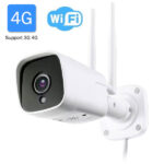 Telecamera a colori da esterno (IP66) con connessione 3G/4G, modulo Wi-Fi