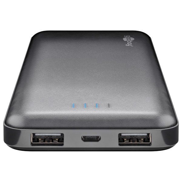 Power Bank Slim 10.000 mAh 2 porte USB
