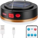 Lampada da campeggio solare con funzioni di power bank