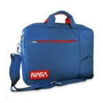 Borsa NB 15.6" Atlantis mod. NASA BLU vano interno porta documenti tasca Z