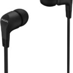 Cuffie auricolari Philips  cablate,con cavo In-Ear e controlli integrati nero